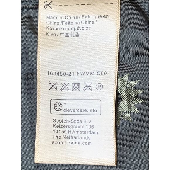 Scotch & Soda Mens Slim Fit Stuart Wool Blend Pants W36/L30 NWT $148 RP10239 - Picture 14 of 14